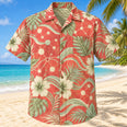 Thought Wave Coral Sage Clinical Psychologist Hawaiian Shirt