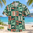 Tile Mosaic Disc Golf Hawaiian Shirt
