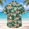 Tile Mosaic Hiking and Backpacking Hawaiian Shirt