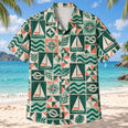 Tile Mosaic Sailing Hawaiian Shirt