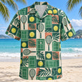 Tile Mosaic Tennis Hawaiian Shirt