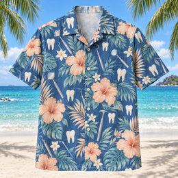 Tiny Teeth Dentist Hawaiian Shirt