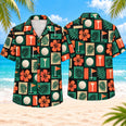 Tropical Golf Mosaic Hawaiian Shirt