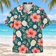 Tropical Paddle Blooms Pickleball Hawaiian Shirt