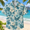 Tube Garden Aqua Sand Phlebotomist Hawaiian Shirt