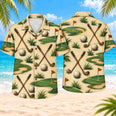 Vintage Golf Clubs Hawaiian Shirt