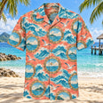 Wave and Window Cruise Travel Hawaiian Shirt