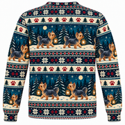 Yorkshire Terrier Star Lantern Ugly Sweater back