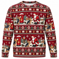 Yorkshire Terrier Santa Mail All Over Print Ugly Sweater